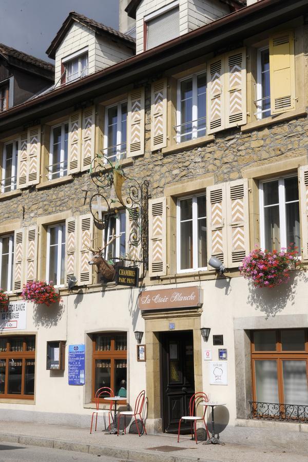 Hotel De La Croix-Blanche Cressier Exteriör bild